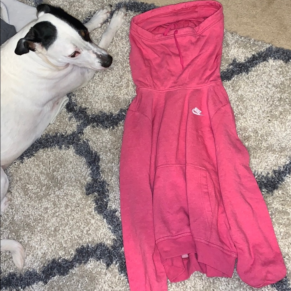 Pink nike turtleneck